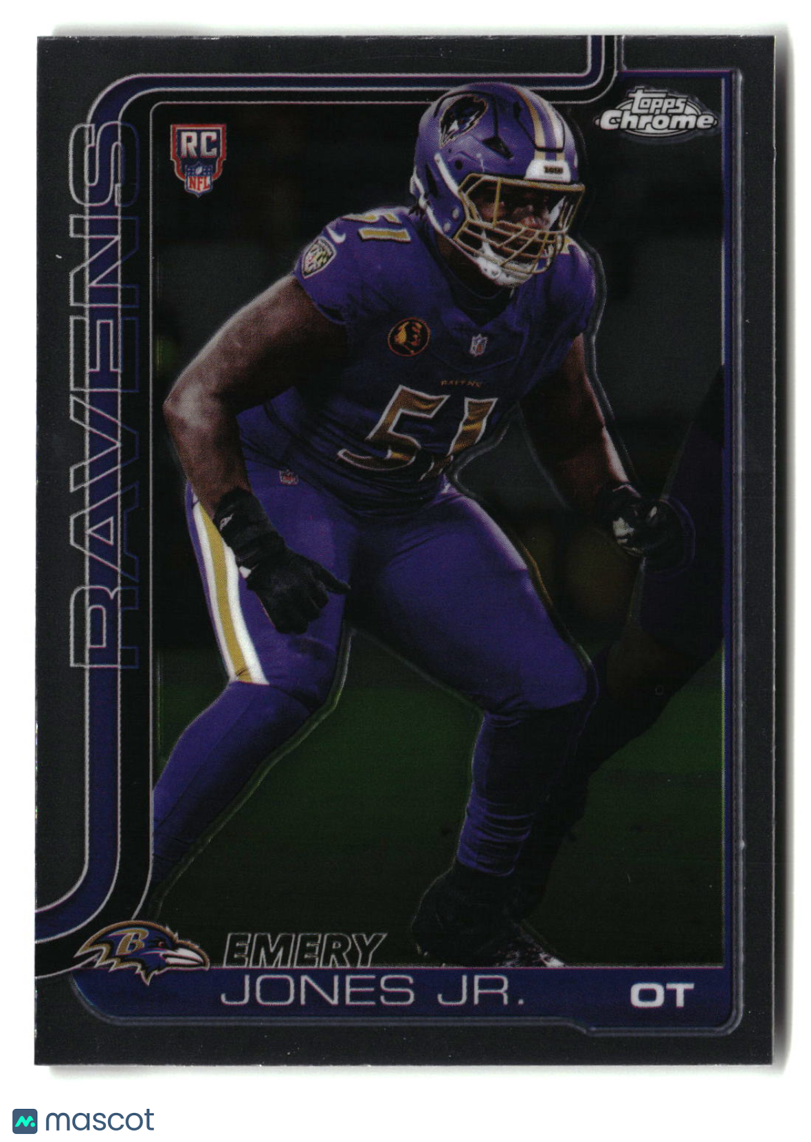 Emery Jones Jr. 2025 Topps Chrome #386