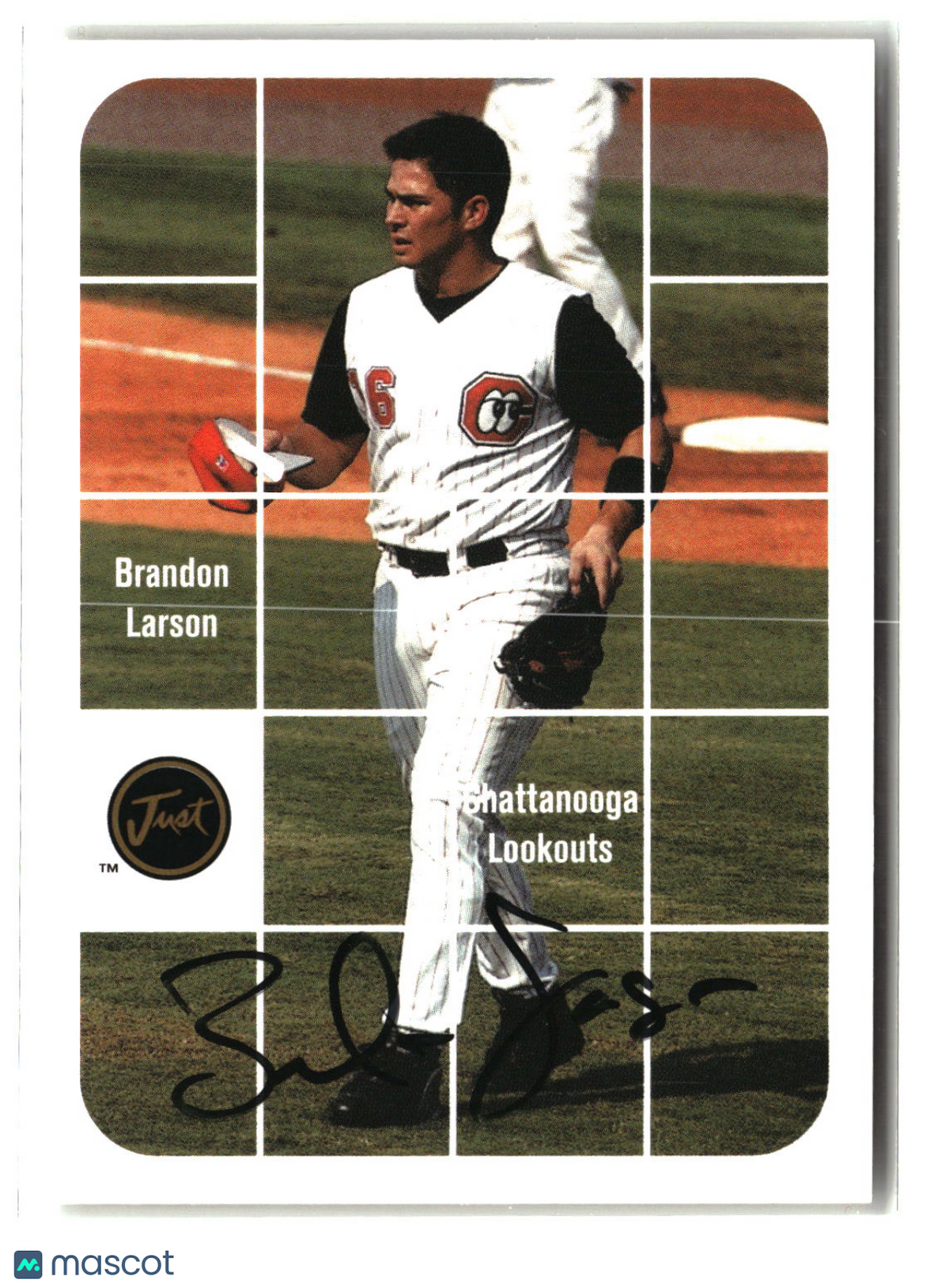 Brandon Larson 2001 Just Stuff Autographs #BA.77