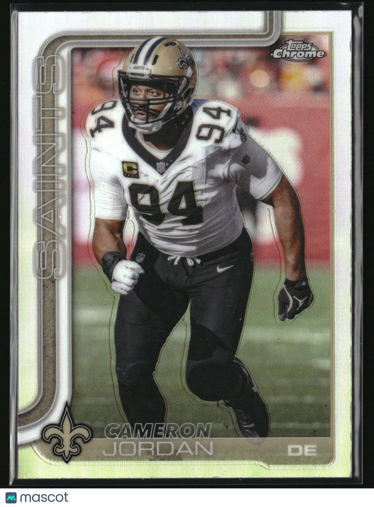Cameron Jordan 2025 Topps Chrome - Topps Refractor #221