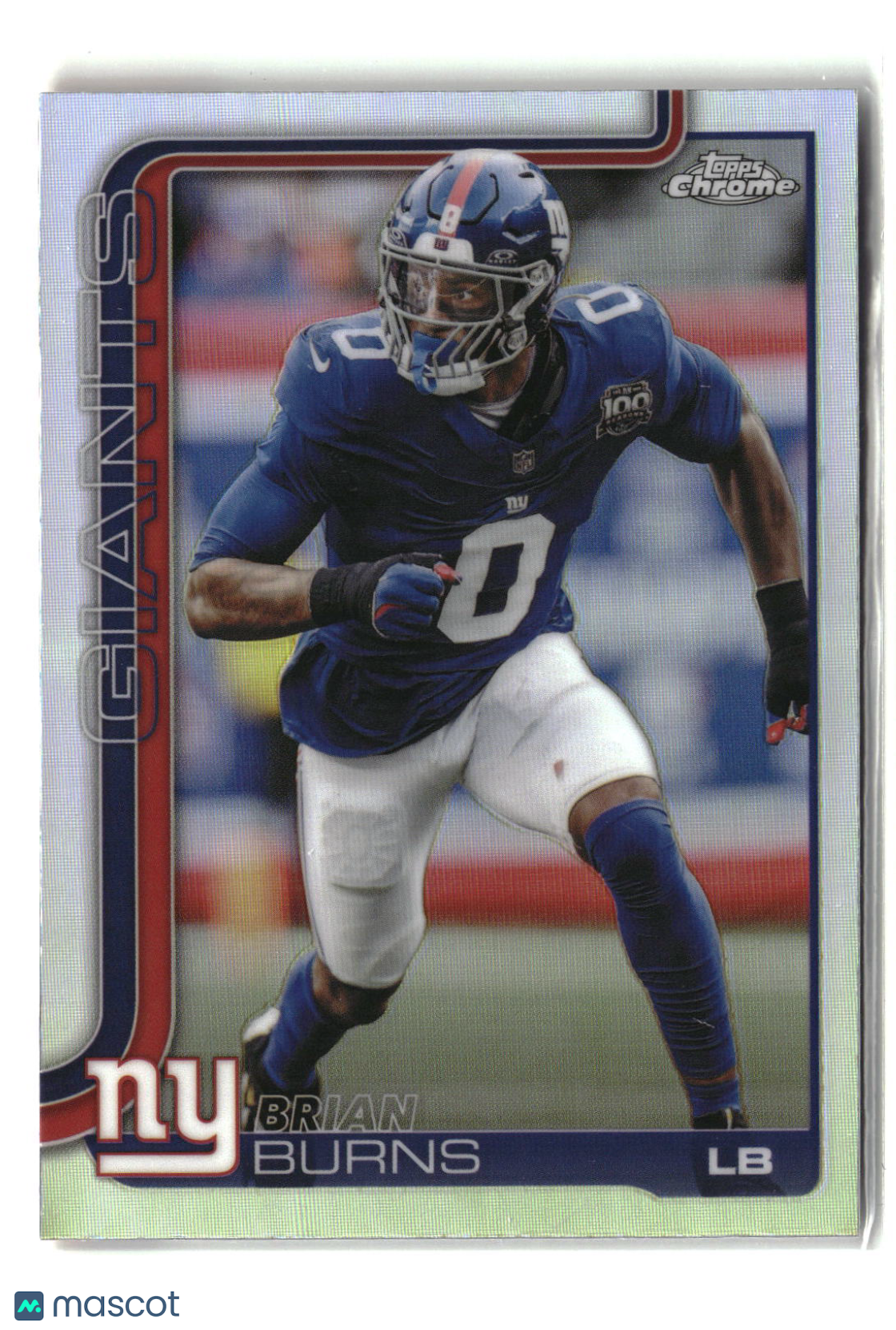 Brian Burns 2025 Topps Chrome Refractor #234