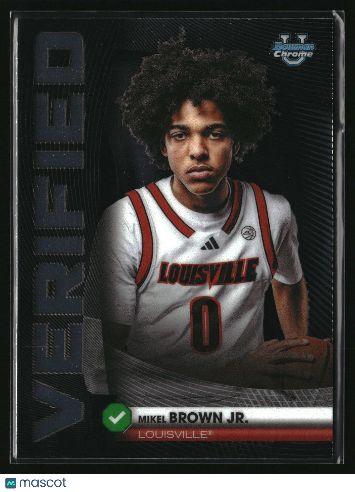 Mikel Brown Jr. 2025-26 Bowman Bowman Verified #BV-11