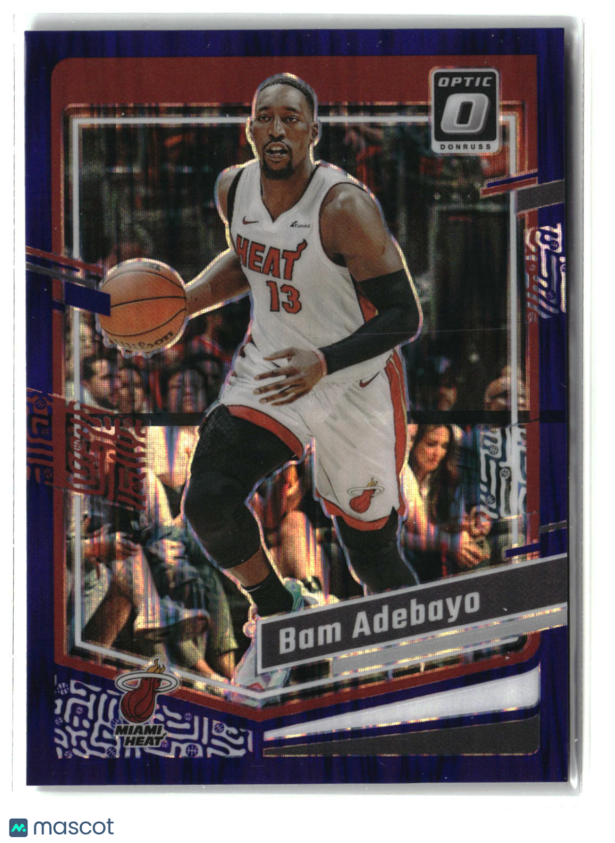 Bam Adebayo 2023-24 Donruss Optic Purple Shock #13