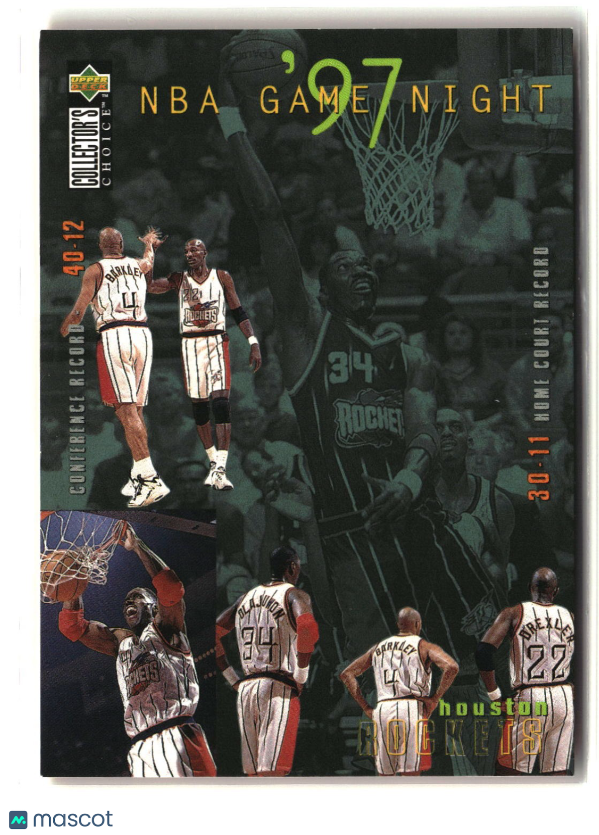 Houston Rockets 1997-98 Collector's Choice #165