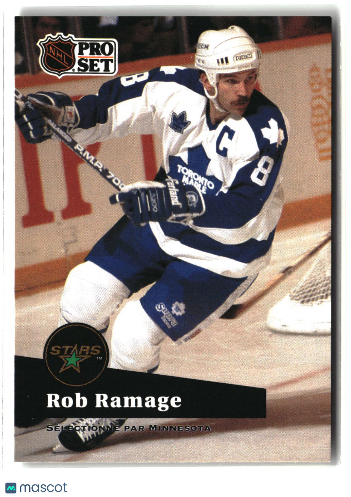 Rob Ramage 1991-92 Pro Set French #232