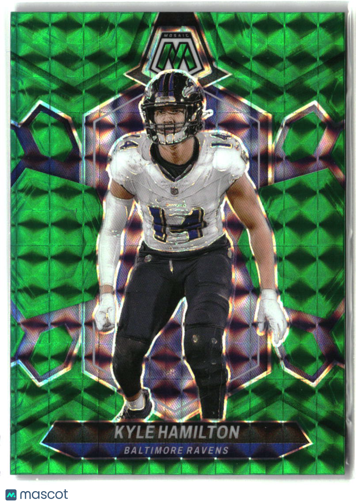Kyle Hamilton 2024 Panini Mosaic Mosaic Green #21