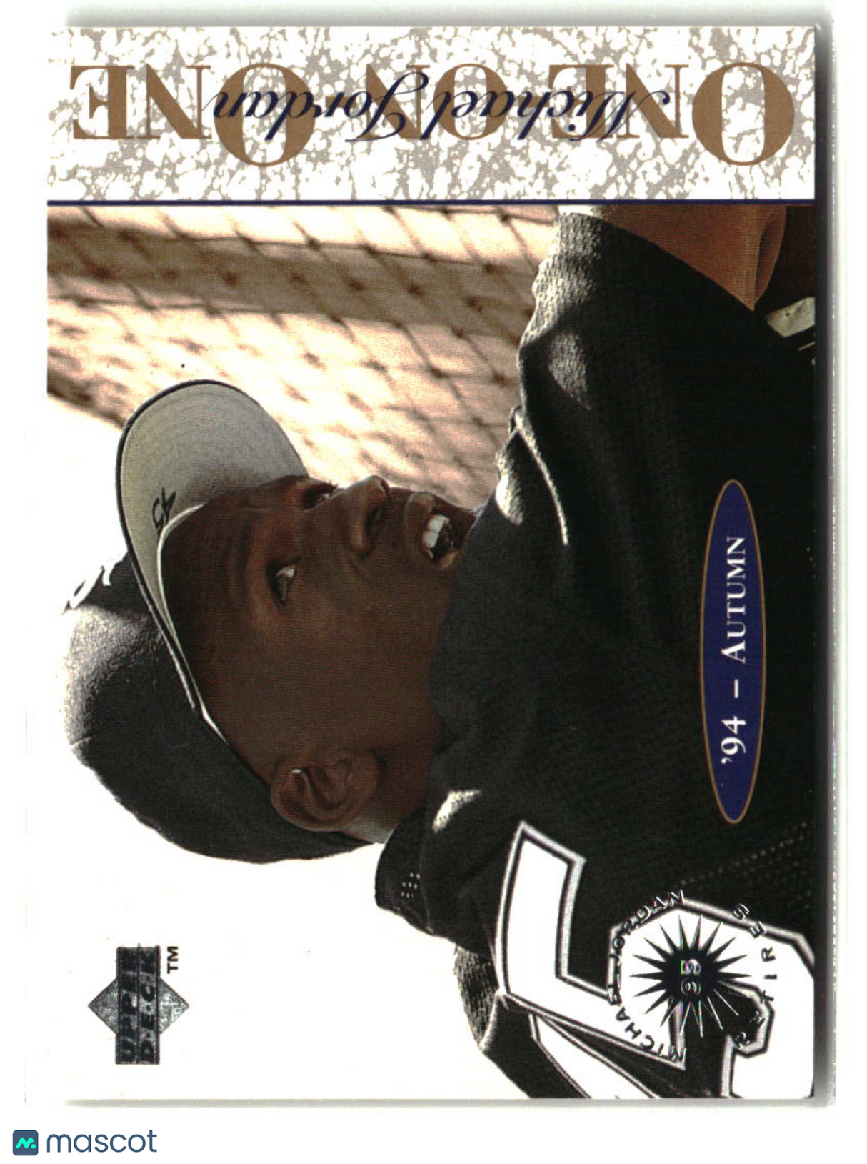 Michael Jordan 1995 Upper Deck Minor League Michael Jordan One On One #9