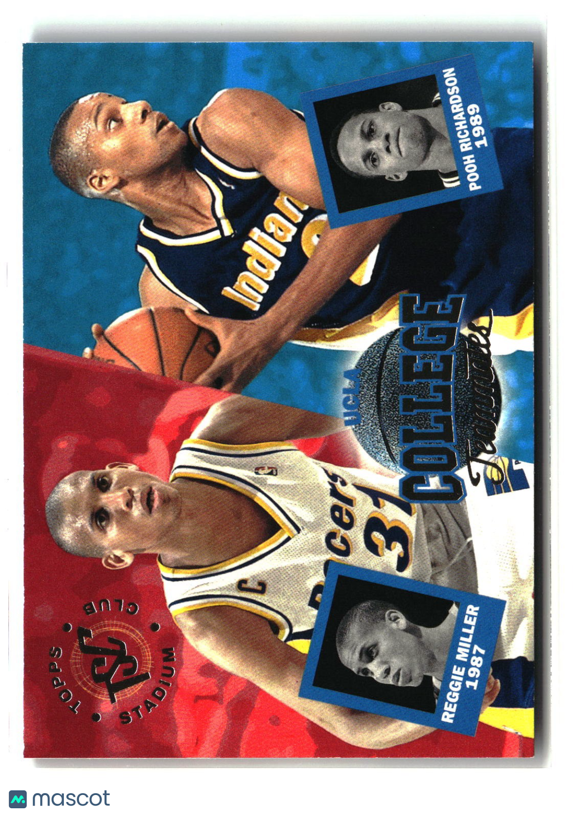 Reggie Miller / Pooh Richardson 1994-95 Stadium Club #107