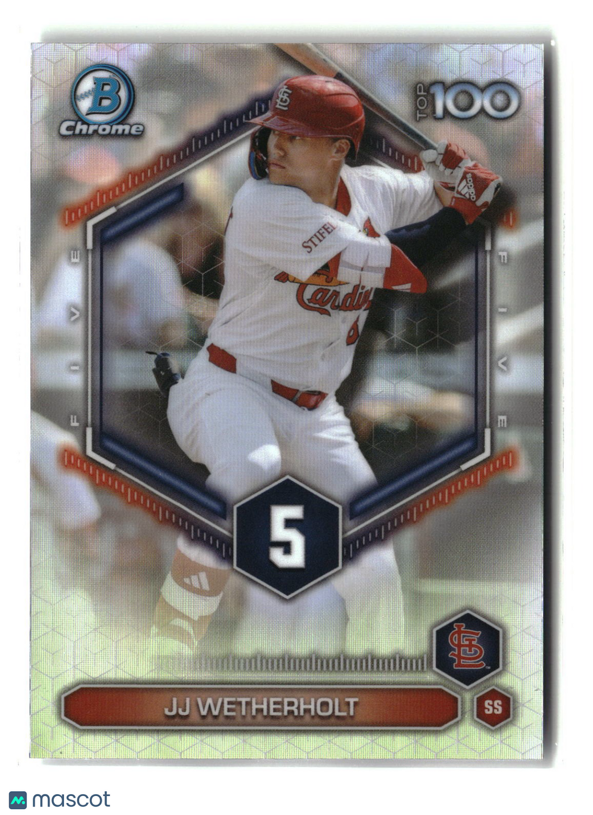 JJ Wetherholt 2026 Bowman Bowman Scouts' Top 100 #BTP-5