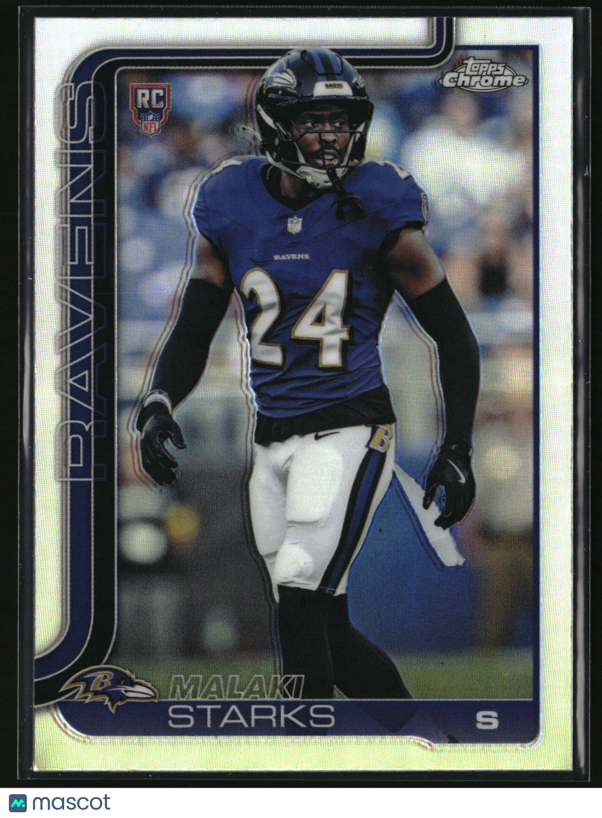 Malaki Starks 2025 Topps Chrome Refractor #347