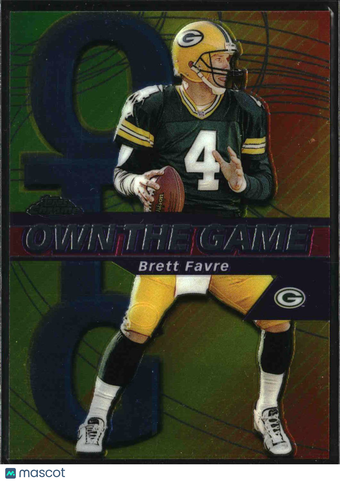 Brett Favre 2002 Topps Chrome Own the Game #OG4