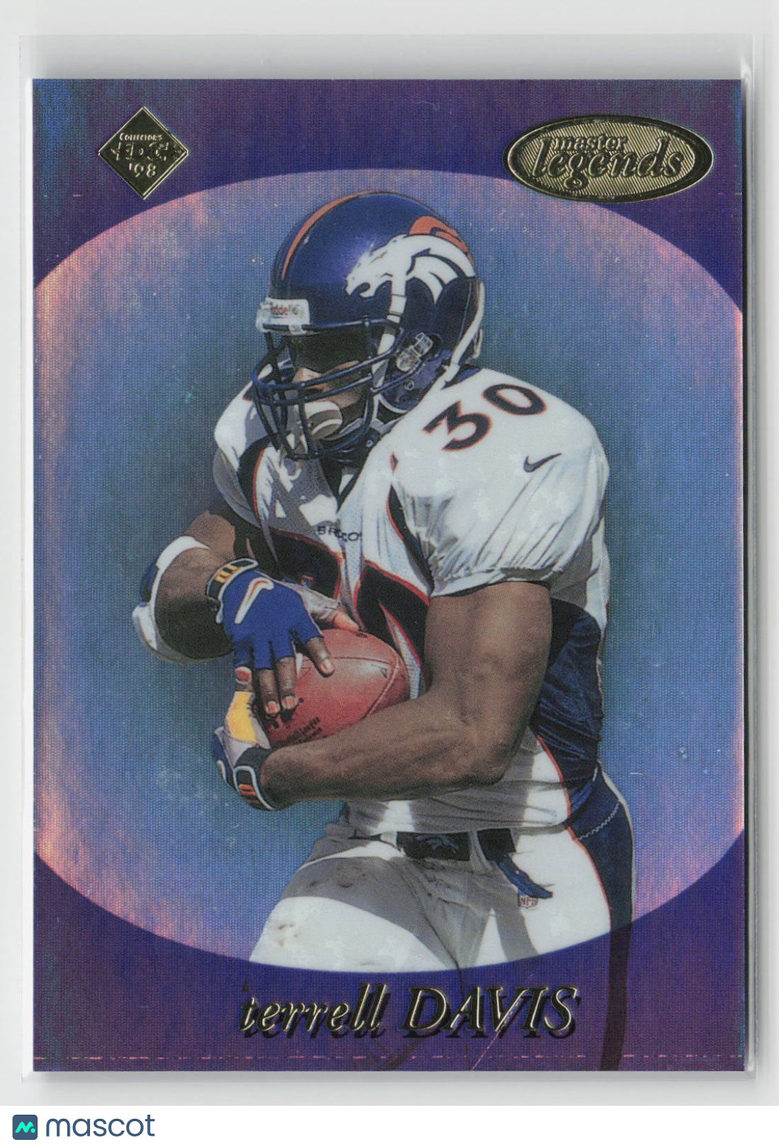 Terrell Davis 1998 Collector's Edge Masters Legends #ML08