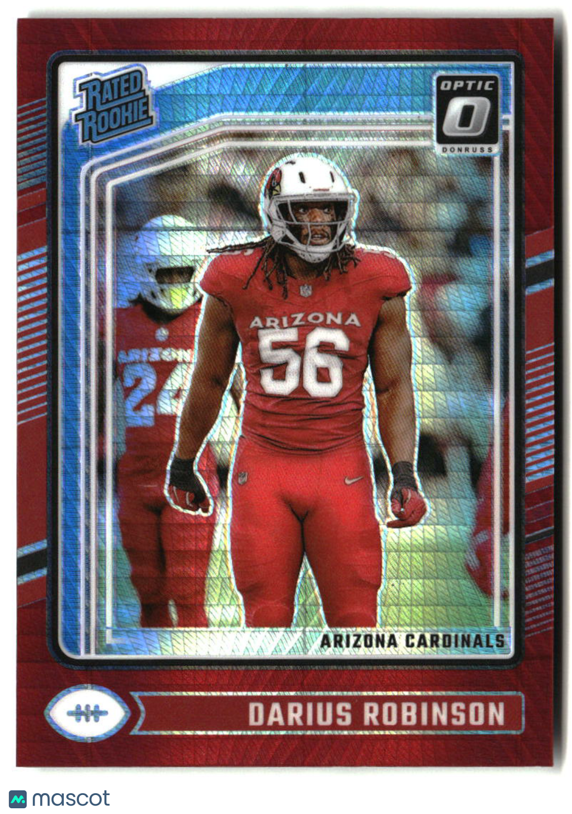 Darius Robinson 2024 Donruss Optic Red Hyper #225
