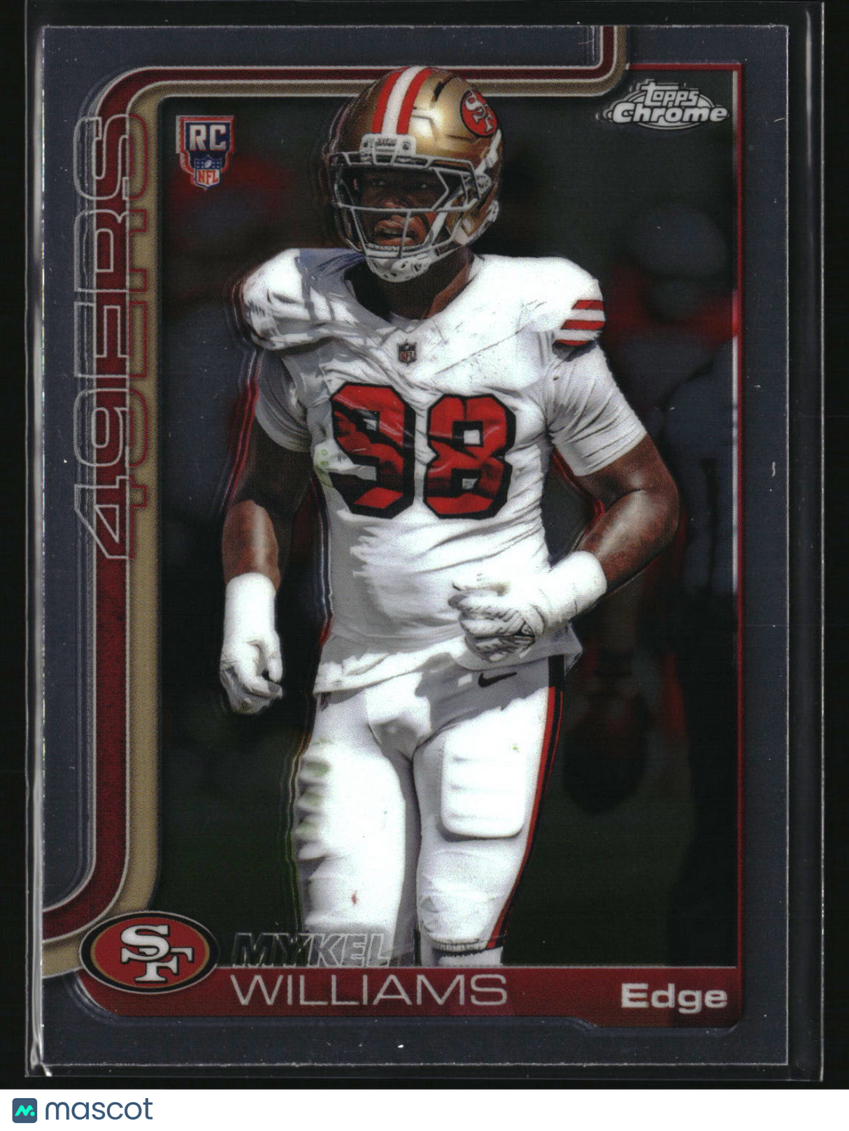 Mykel Williams 2025 Topps Chrome #352