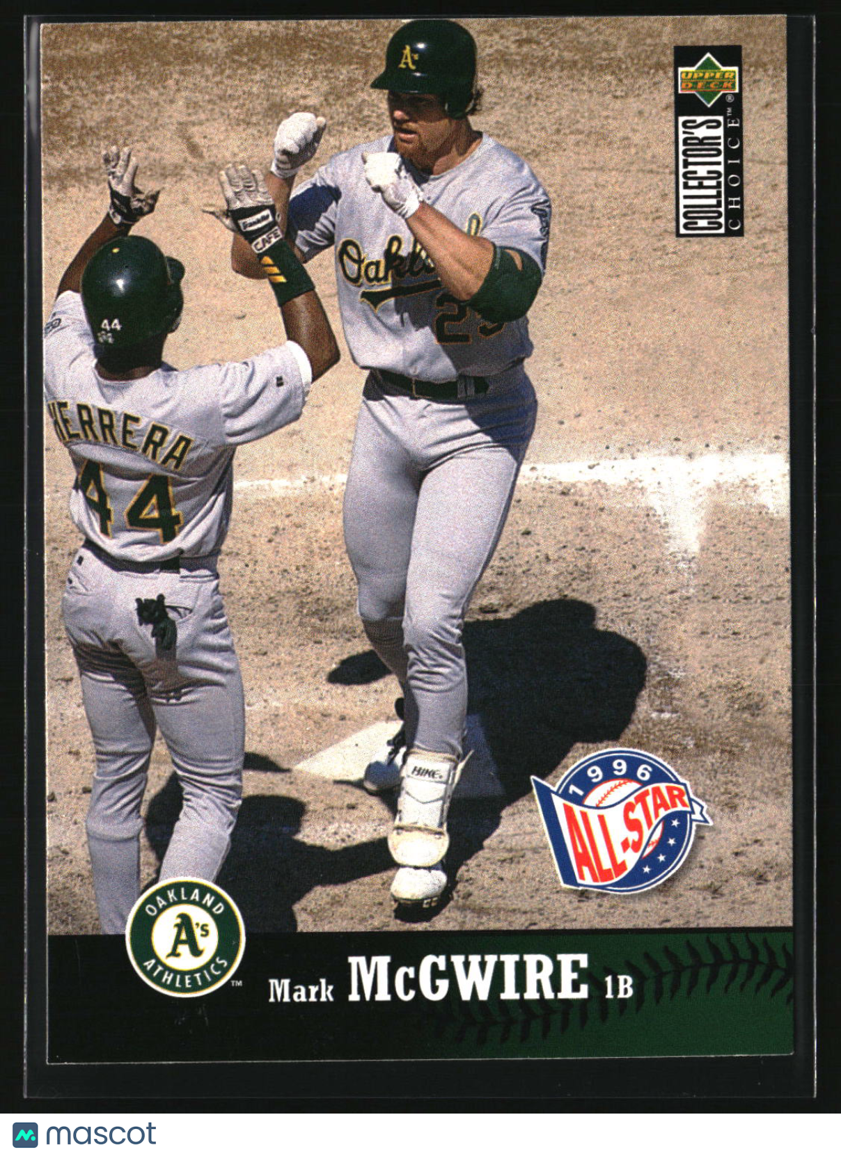 Mark McGwire 1997 Collector's Choice #190