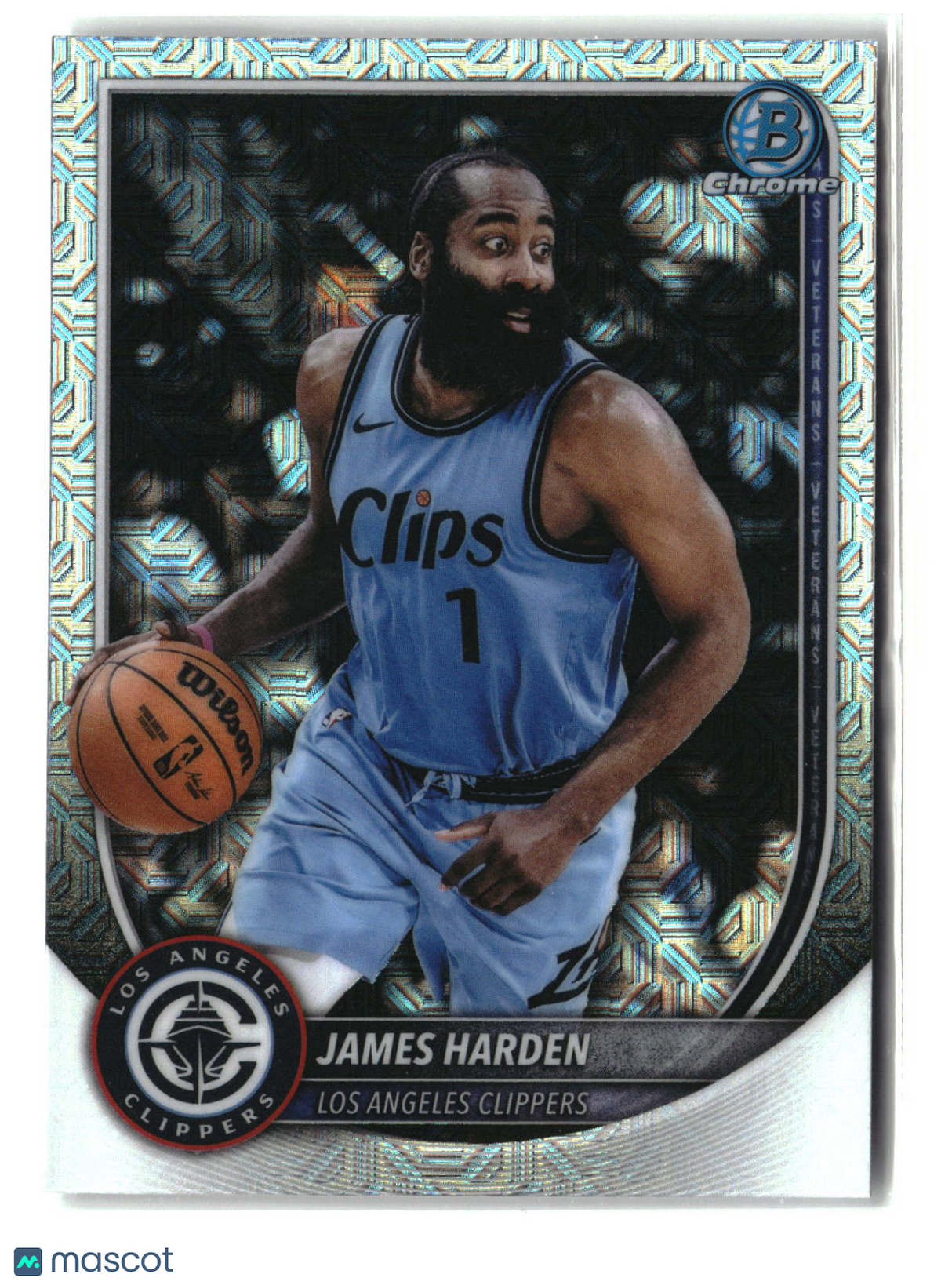 James Harden 2025-26 Bowman Chrome Mojo Refractors #BCV-119