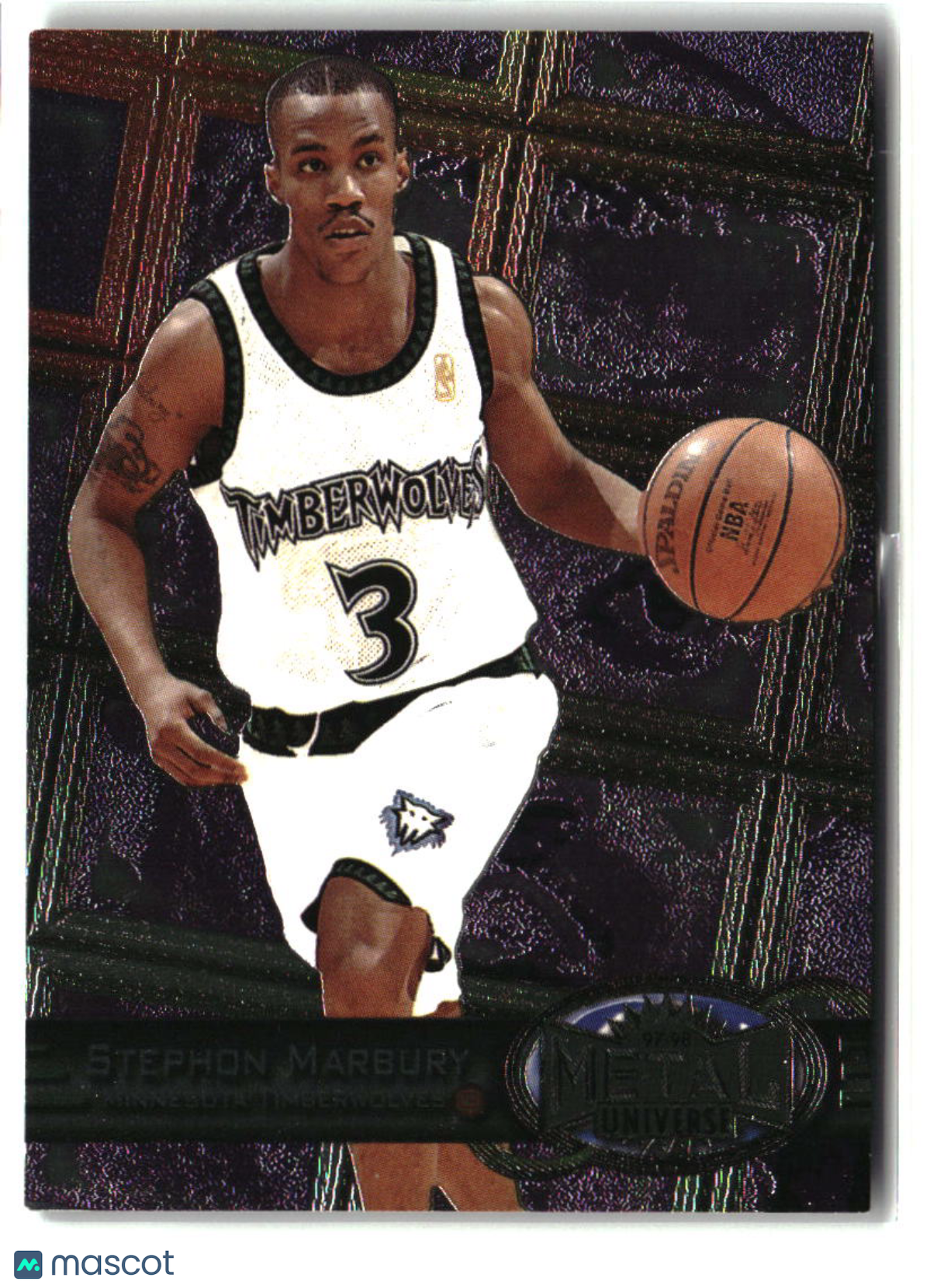 Stephon Marbury 1997-98 Metal Universe #90