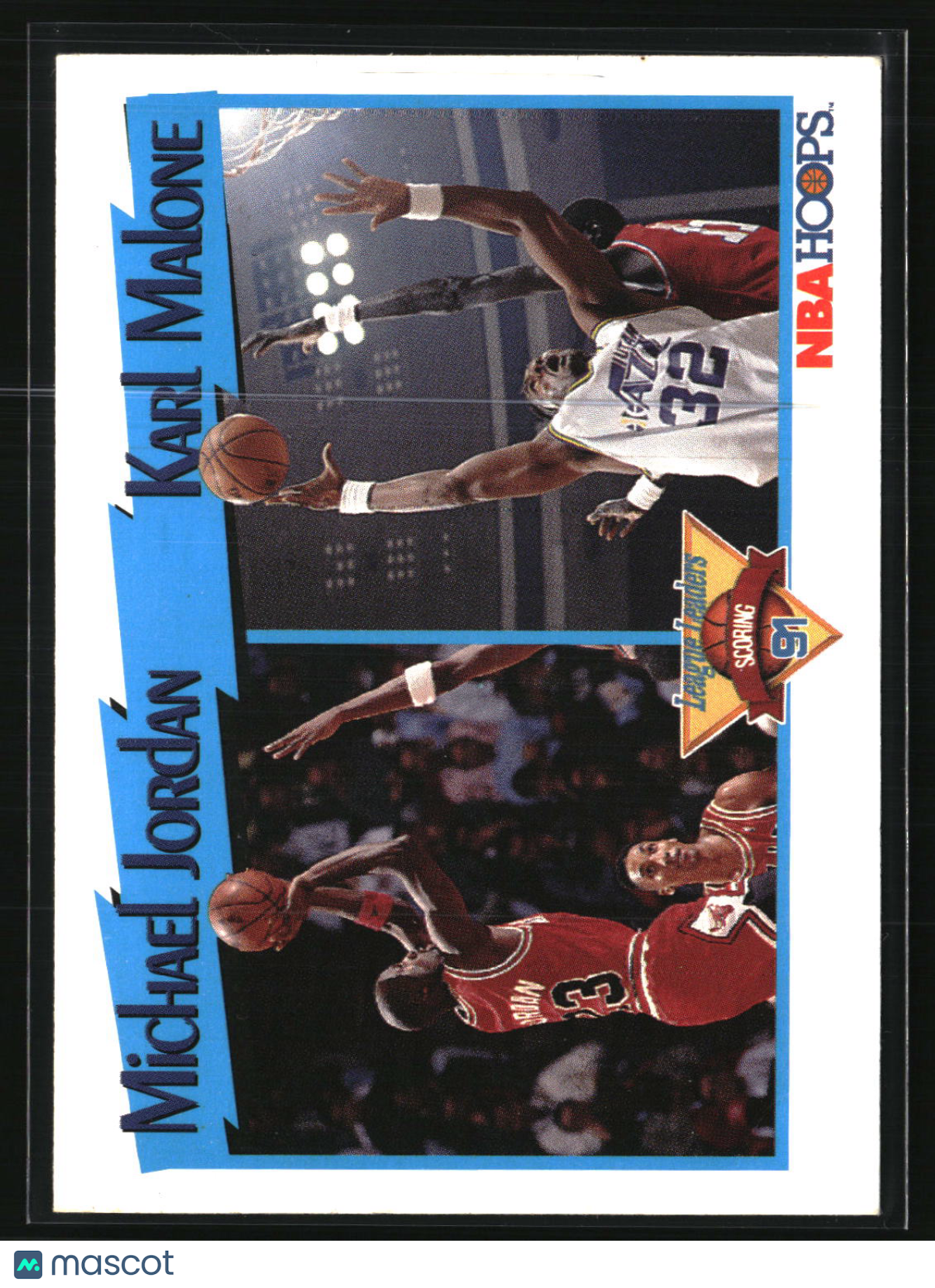Michael Jordan / Karl Malone 1991-92 Hoops #306