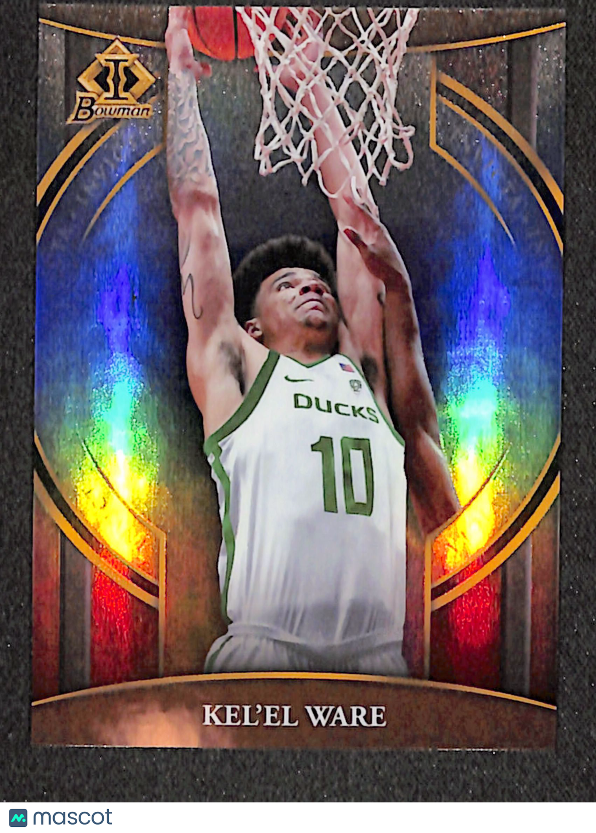 Kel'el Ware 2022-23 Bowman University Chrome Bowman Invicta #BI-12