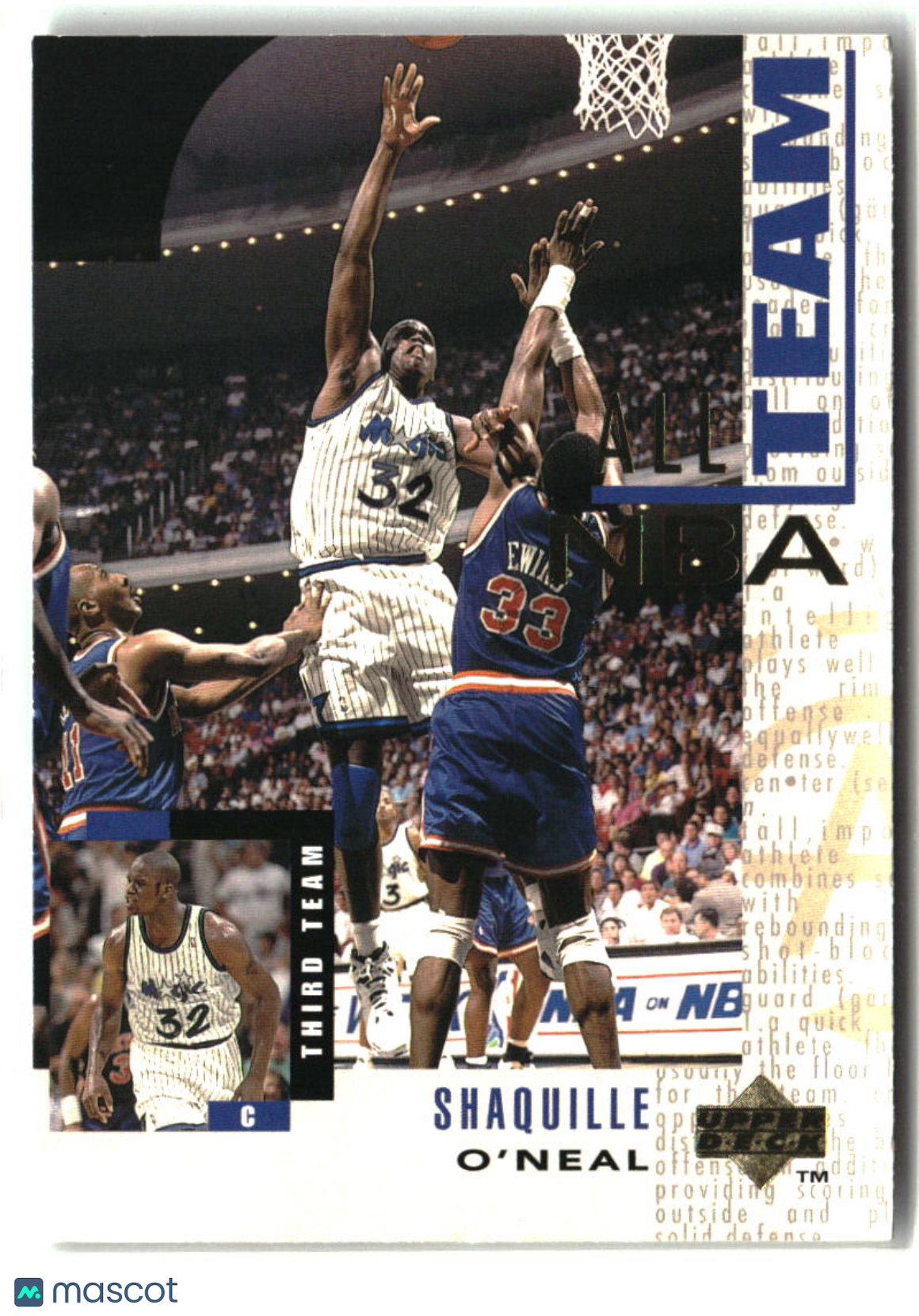 Shaquille O'Neal 1994-95 Upper Deck #23