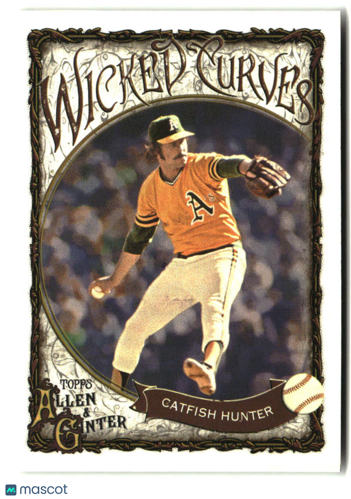 Catfish Hunter 2025 Topps Allen & Ginter Wicked Curves #WC-30