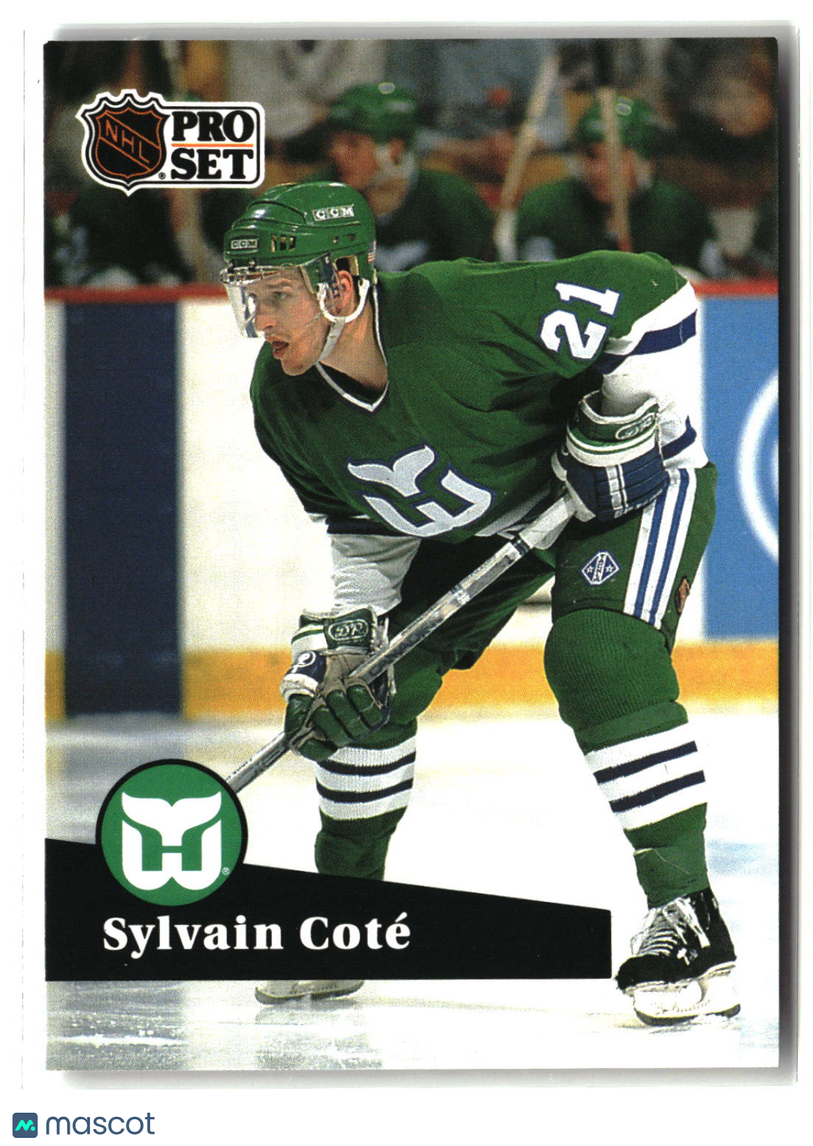 Sylvain Cote 1991-92 Pro Set French #82