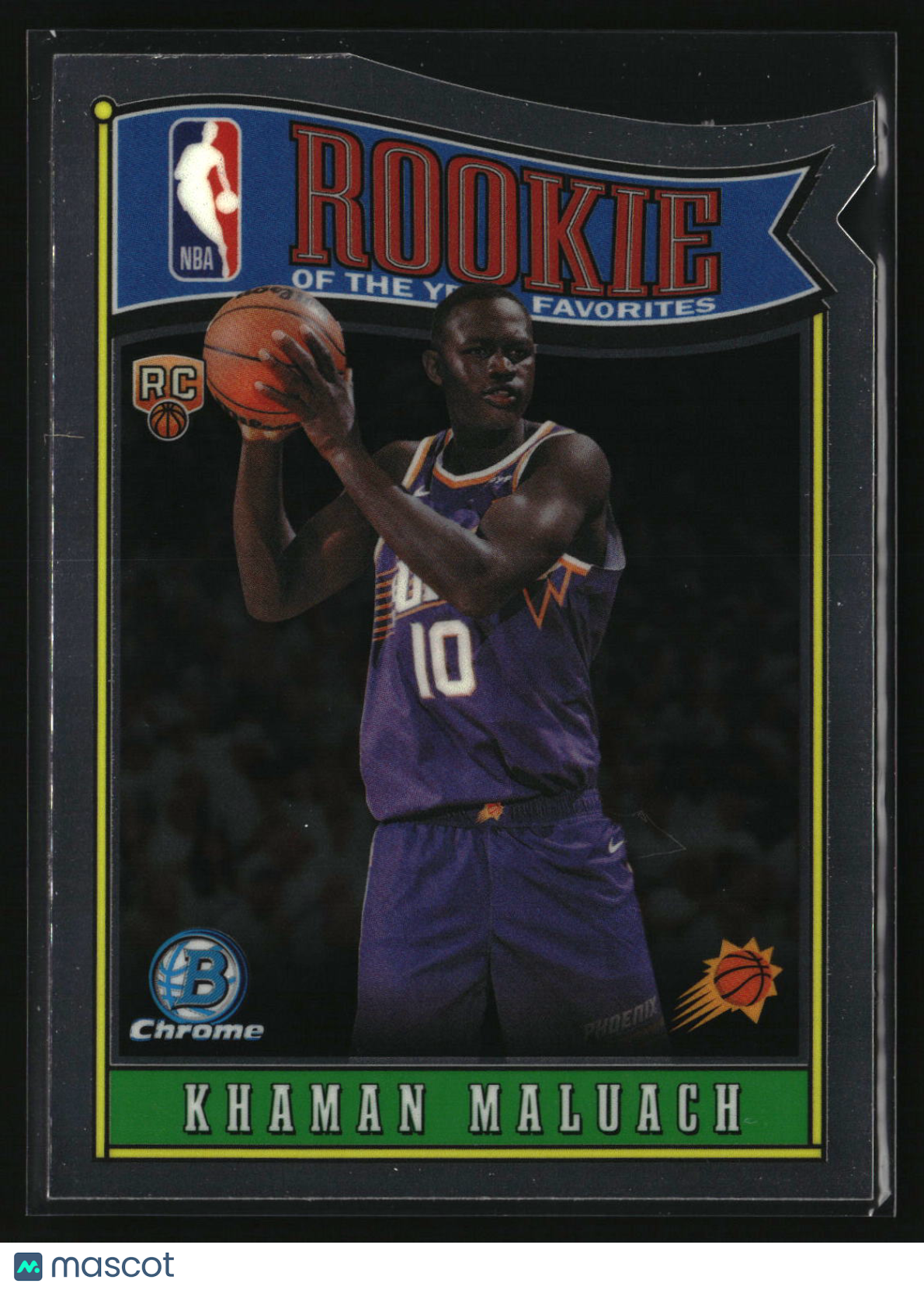 Khaman Maluach 2025-26 Bowman Rookie Of The Year Favorites #RY-10