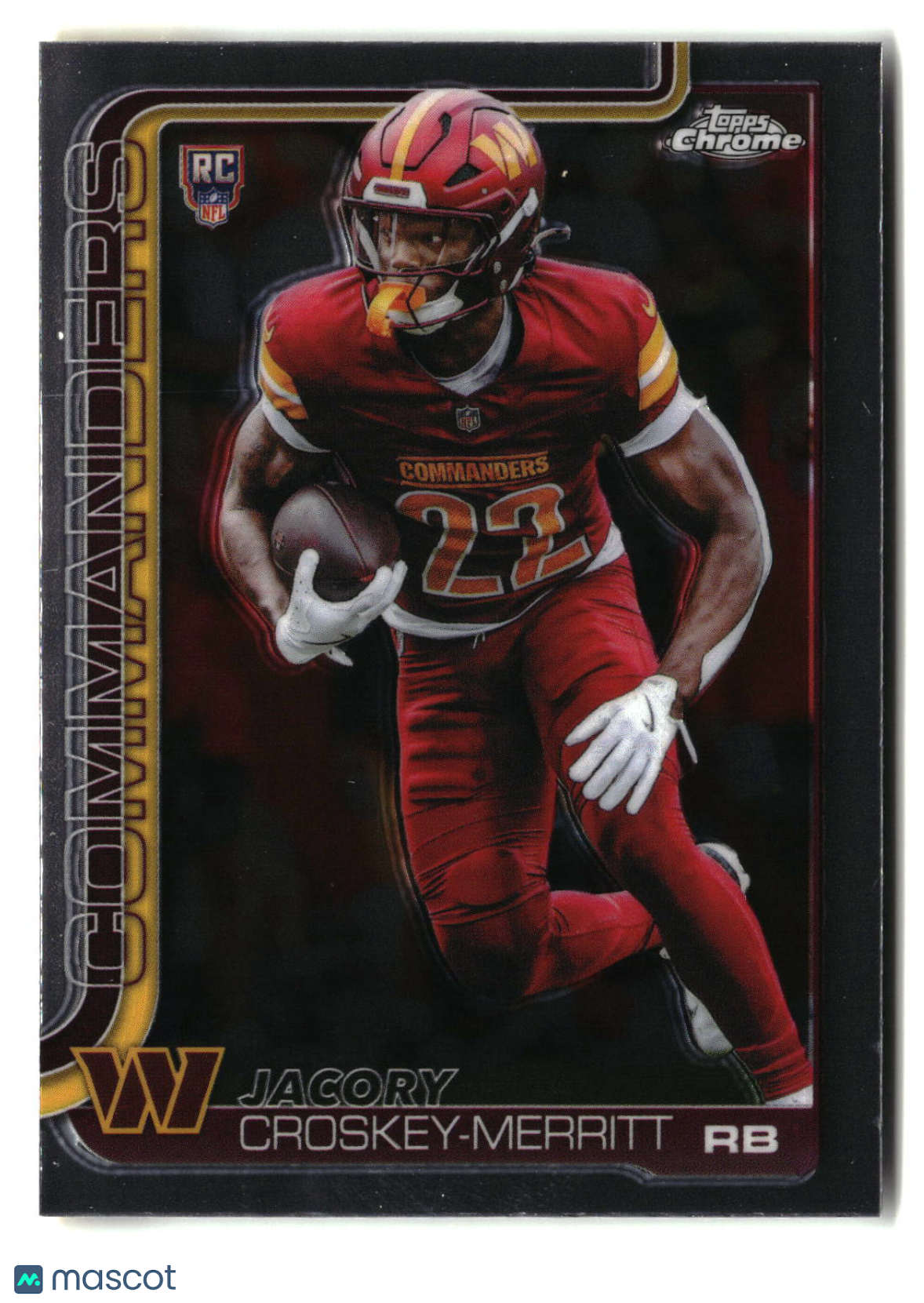 Jacory Croskey-Merritt 2025 Topps Chrome #387