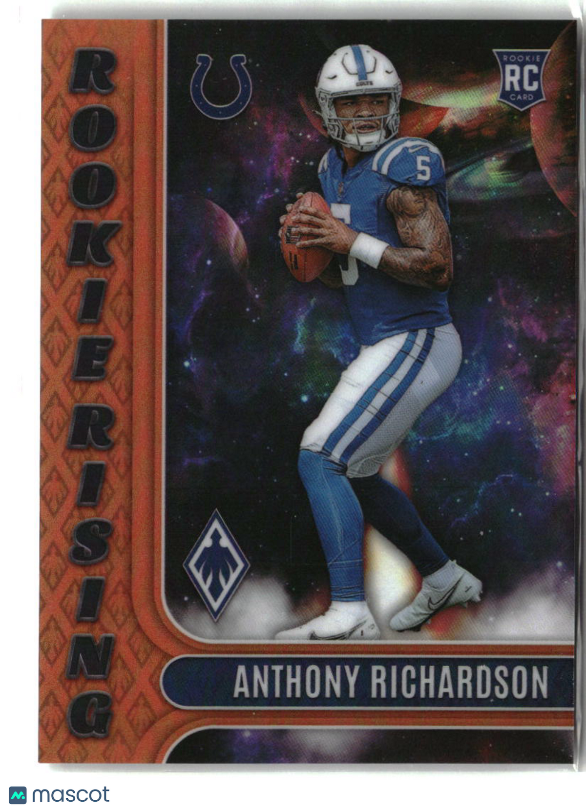 Anthony Richardson 2023 Panini Phoenix Rookie Rising Orange #RIS-4 #/99