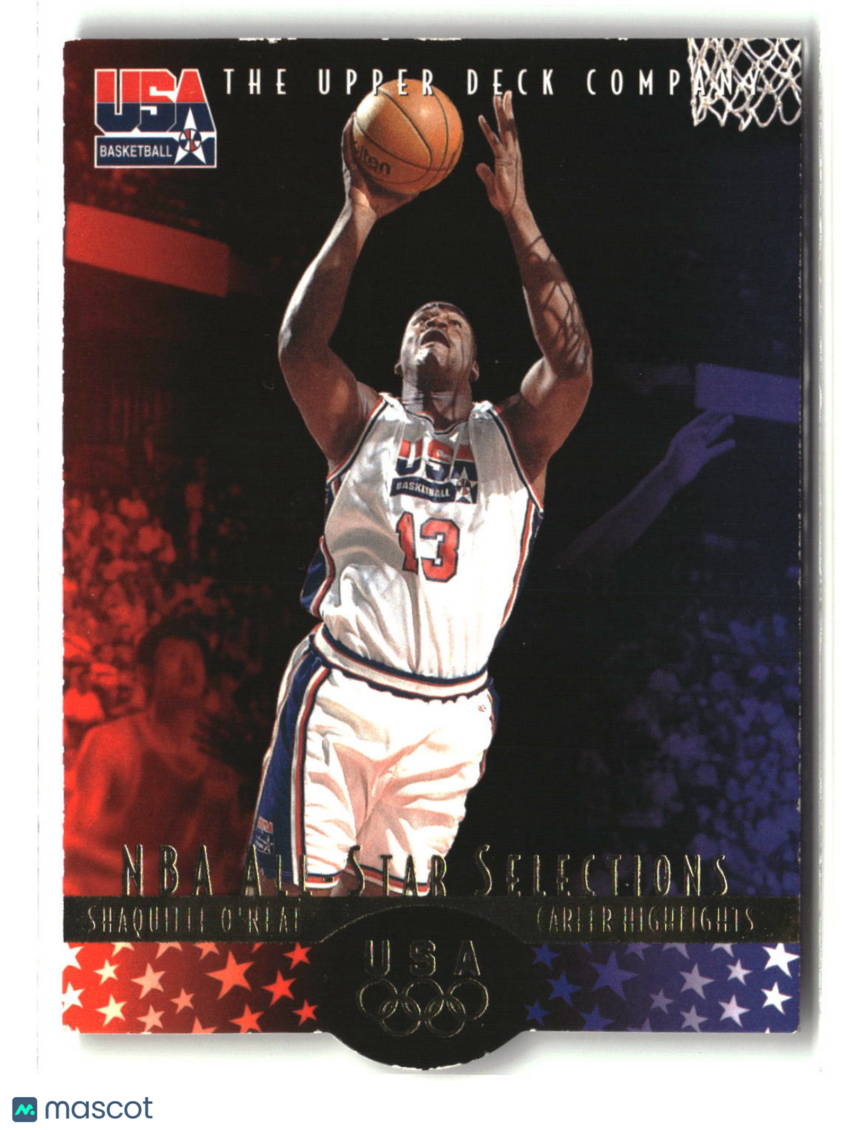 Shaquille O'Neal 1996 Upper Deck USA #19