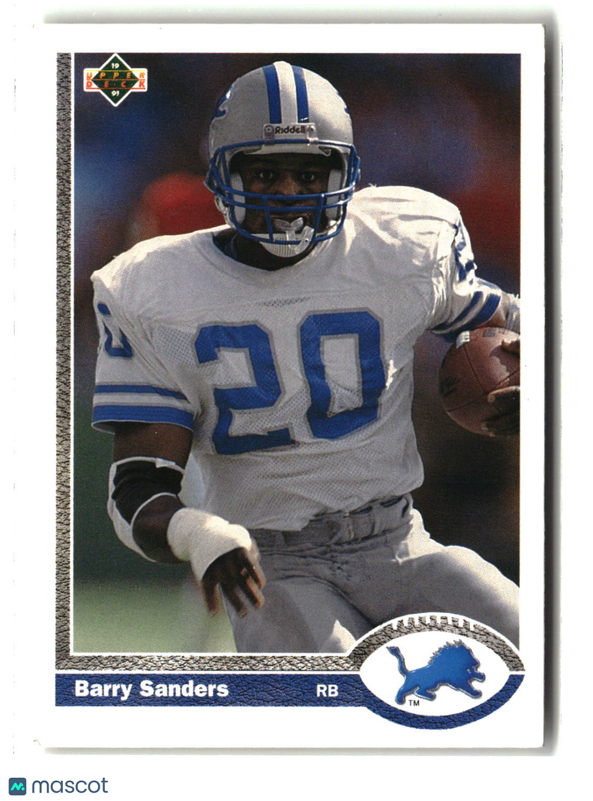 Barry Sanders 1991 Upper Deck #444