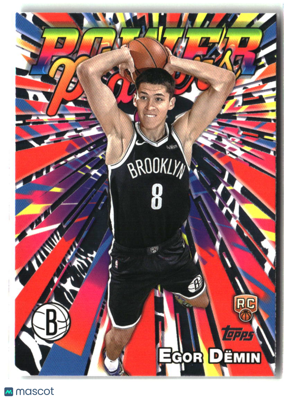 Egor D�min 2025-26 Topps Power Players #PP-18