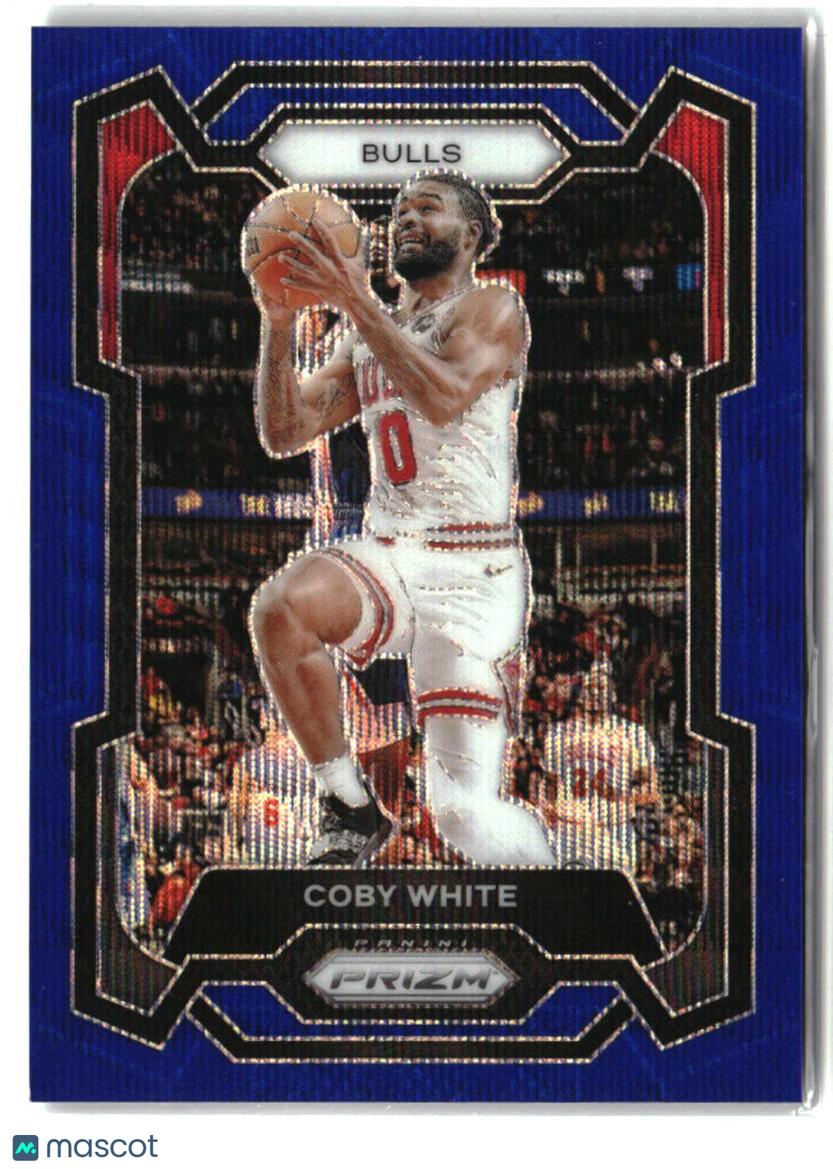 Coby White 2023-24 Panini Prizm Prizms Blue Wave #239