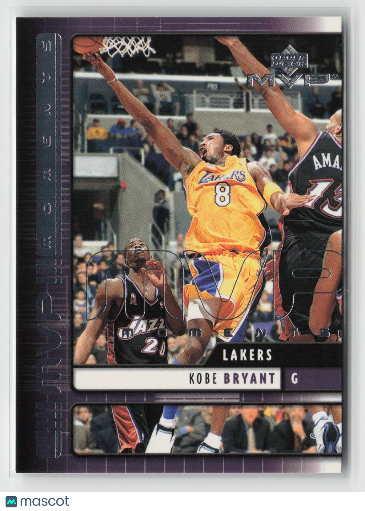 Kobe Bryant 2002-03 Upper Deck MVP MVP Moments #M7
