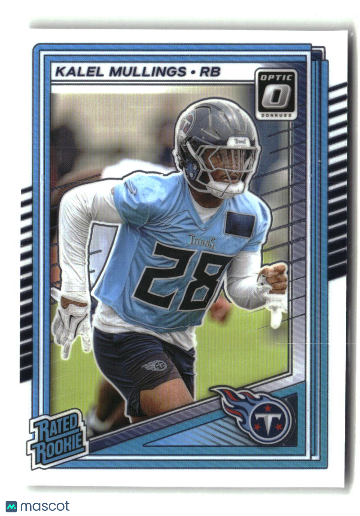 Kalel Mullings 2025 Donruss Optic #262