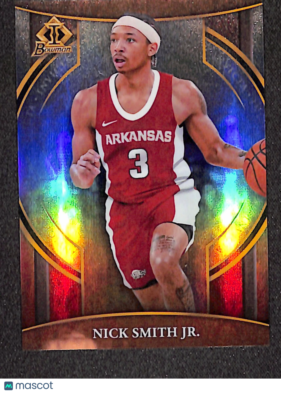 Nick Smith Jr. 2022-23 Bowman University Chrome Bowman Invicta #BI-2