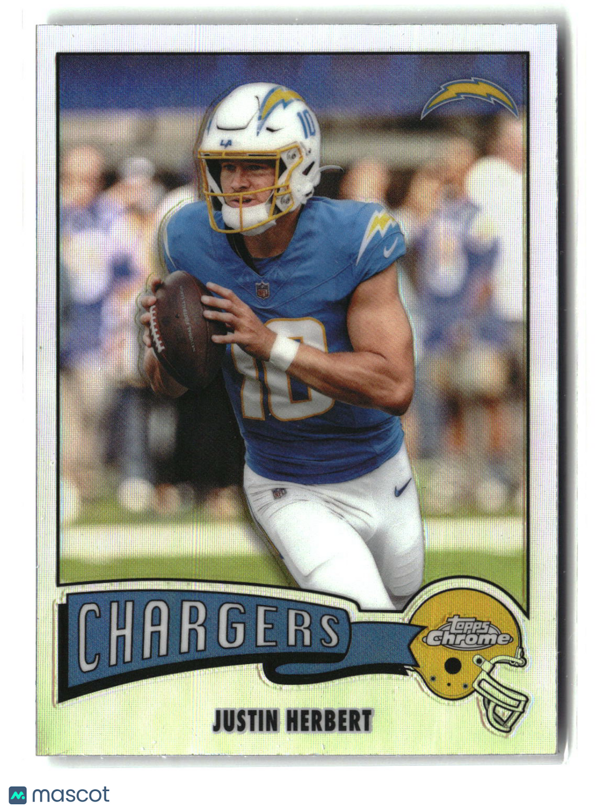 Justin Herbert 2025 Topps Chrome 1975 Topps Refractor #1975-18
