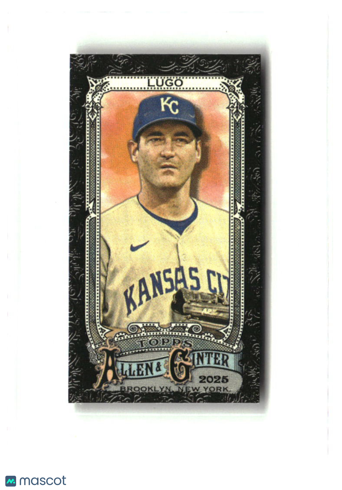 Seth Lugo 2025 Topps Allen & Ginter Mini Black Border #162