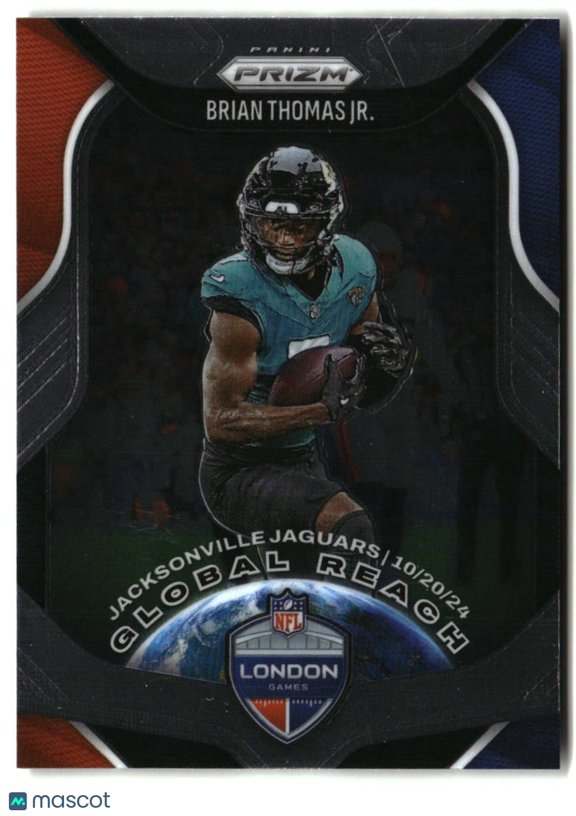 Brian Thomas Jr. 2025 Panini Prizm Global Reach #8