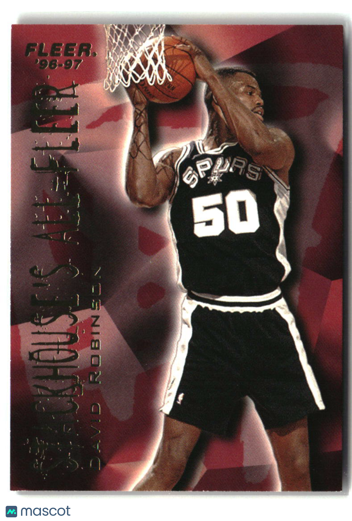 David Robinson 1996-97 Fleer Stackhouse's All-Fleer #12