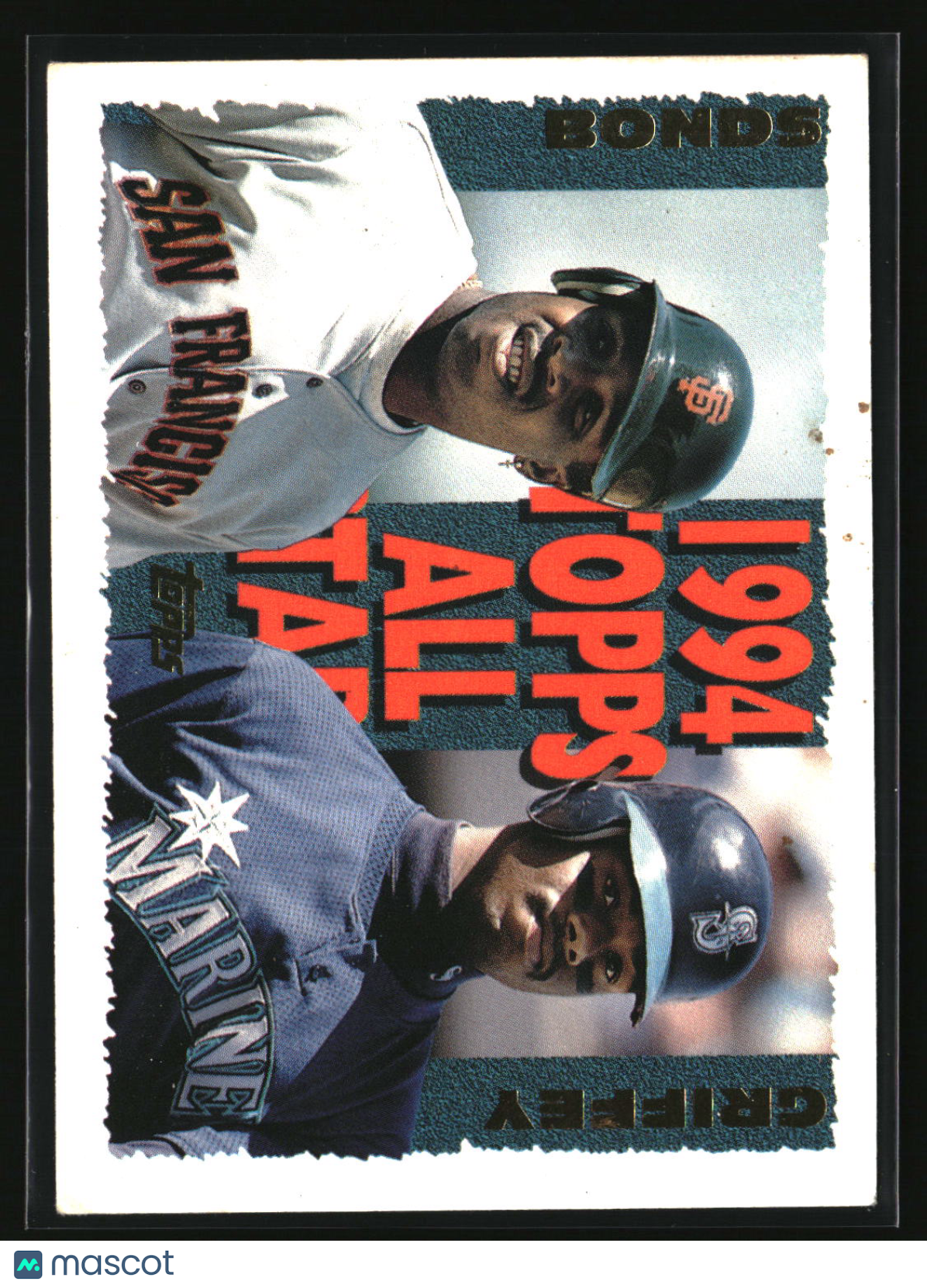 Ken Griffey Jr. / Barry Bonds 1995 Topps #388