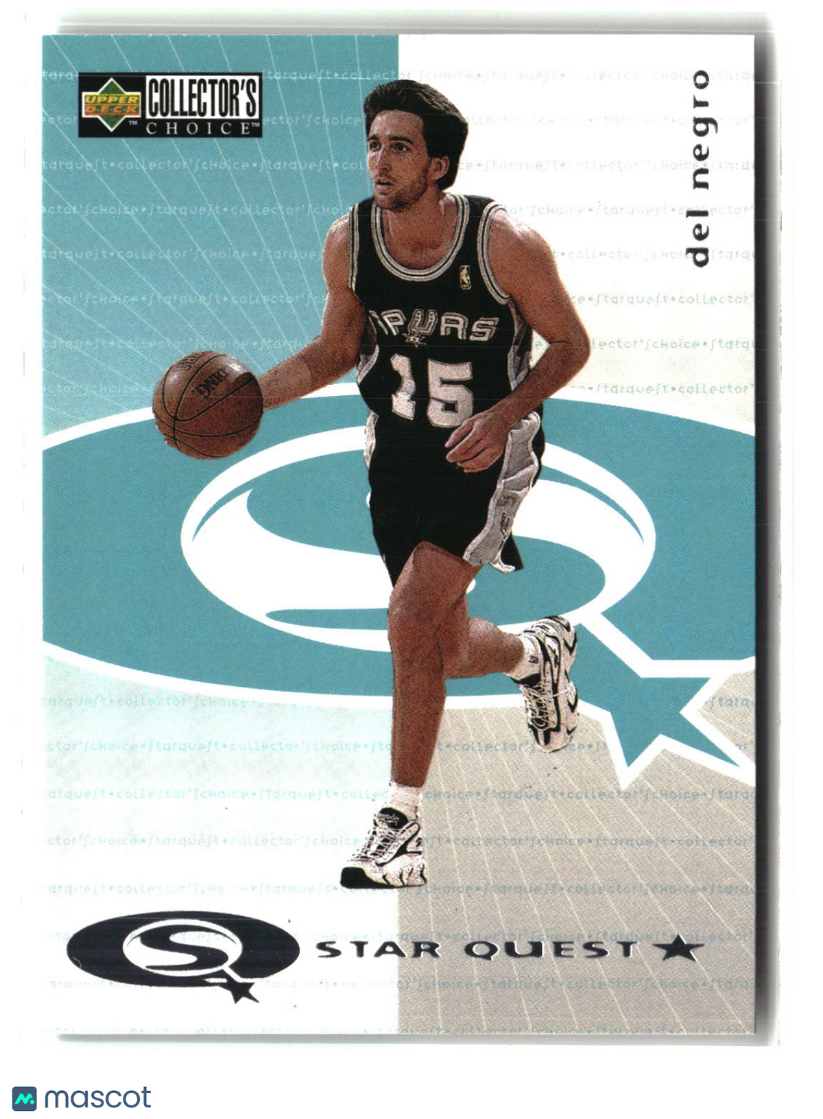 Vinny Del Negro 1997-98 Collector's Choice StarQuest #SQ20