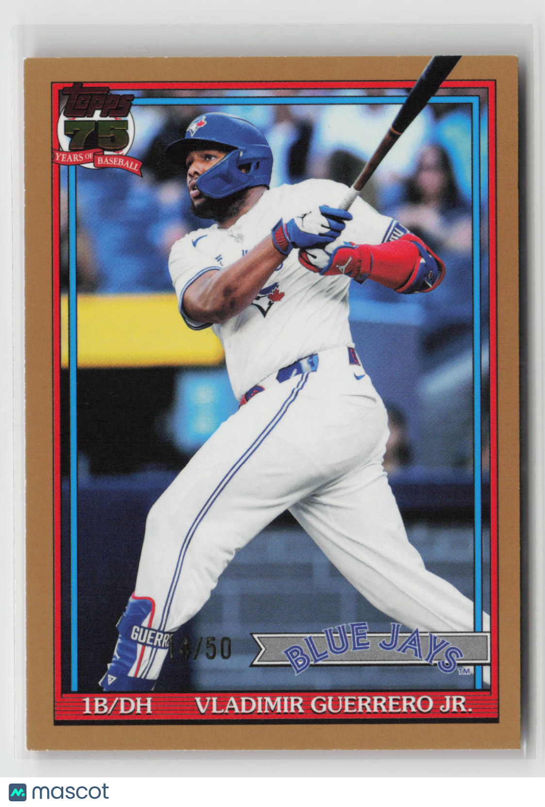 Vladimir Guerrero Jr. 2026 Topps Baseball 35th Anniversary Gold #T91-9 #/50