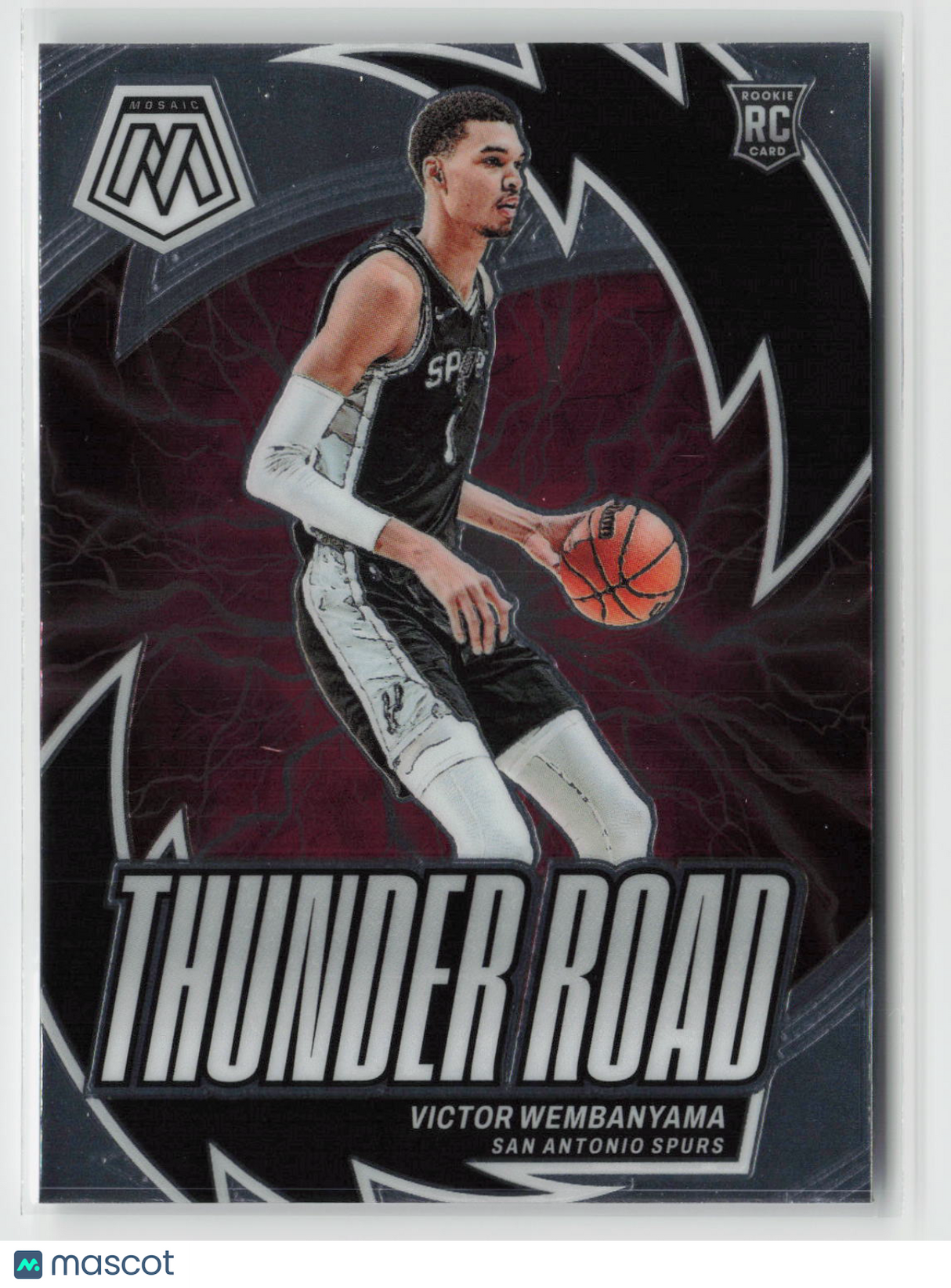 Victor Wembanyama 2023-24 Panini Mosaic Thunder Road #8