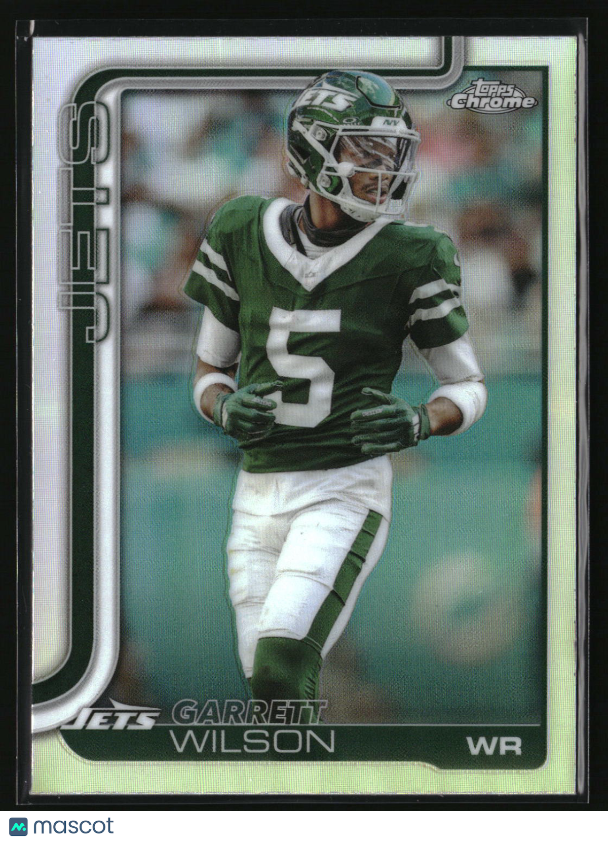 Garrett Wilson 2025 Topps Chrome - Topps Refractor #235