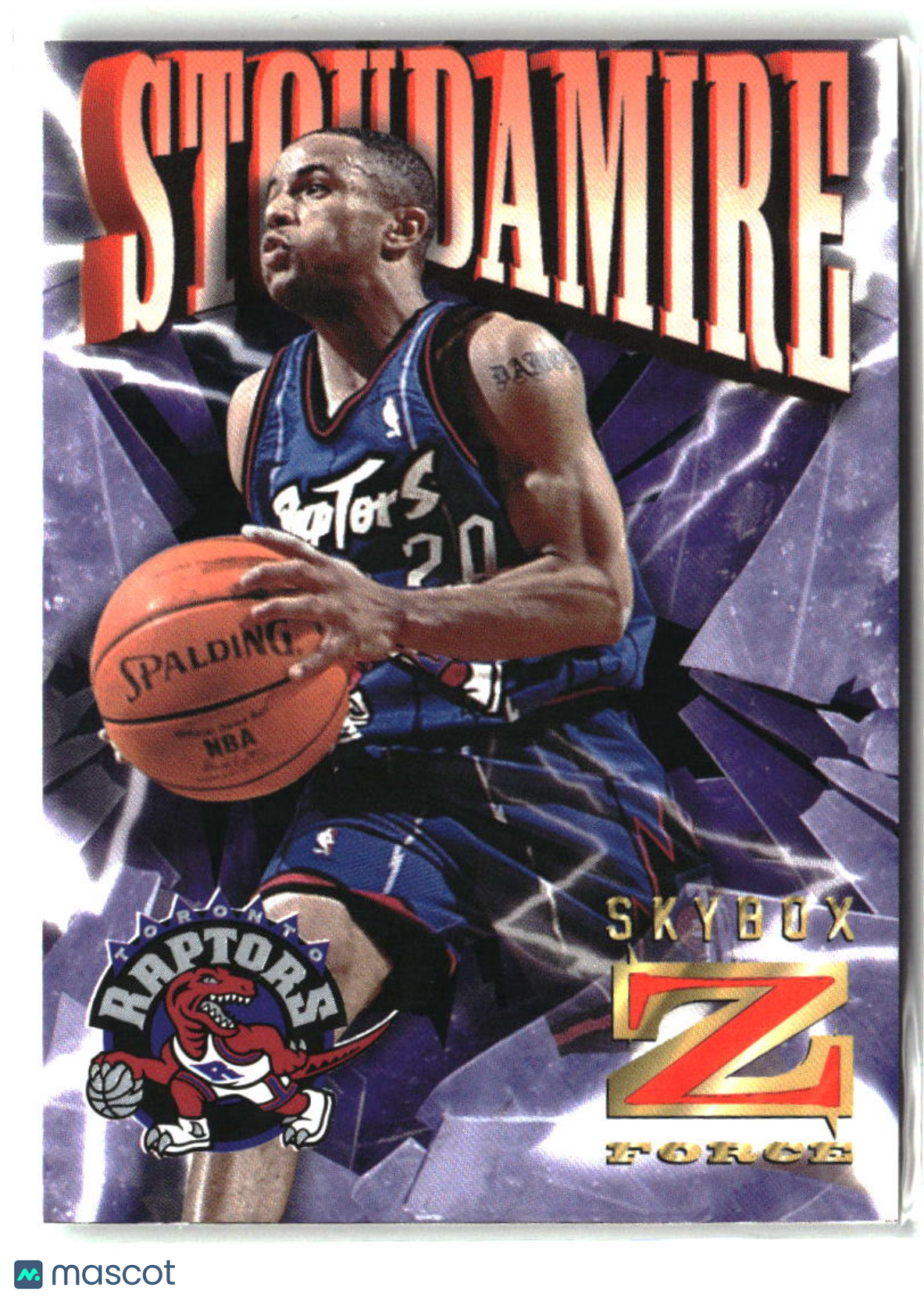 Damon Stoudamire 1996-97 SkyBox Z-Force Z-Cling #87