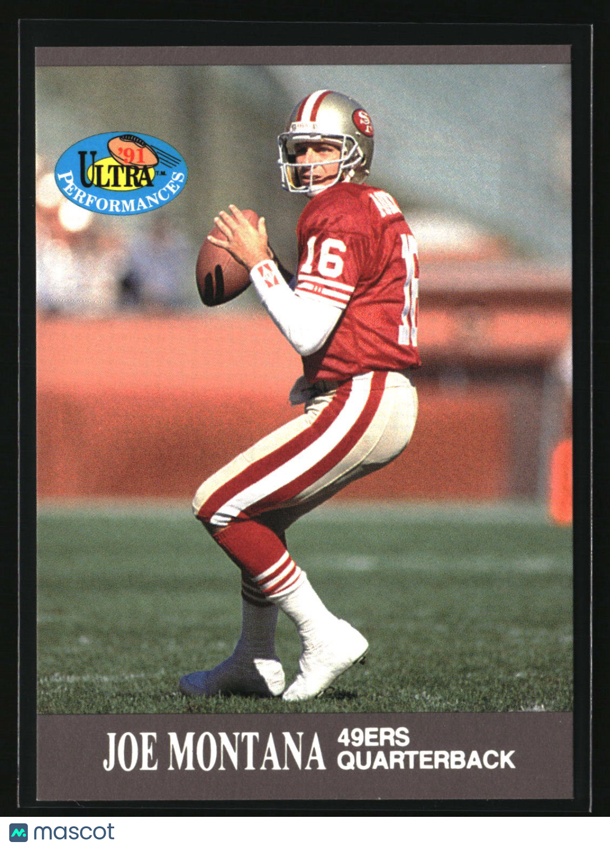 Joe Montana 1991 Ultra Ultra Performances #4
