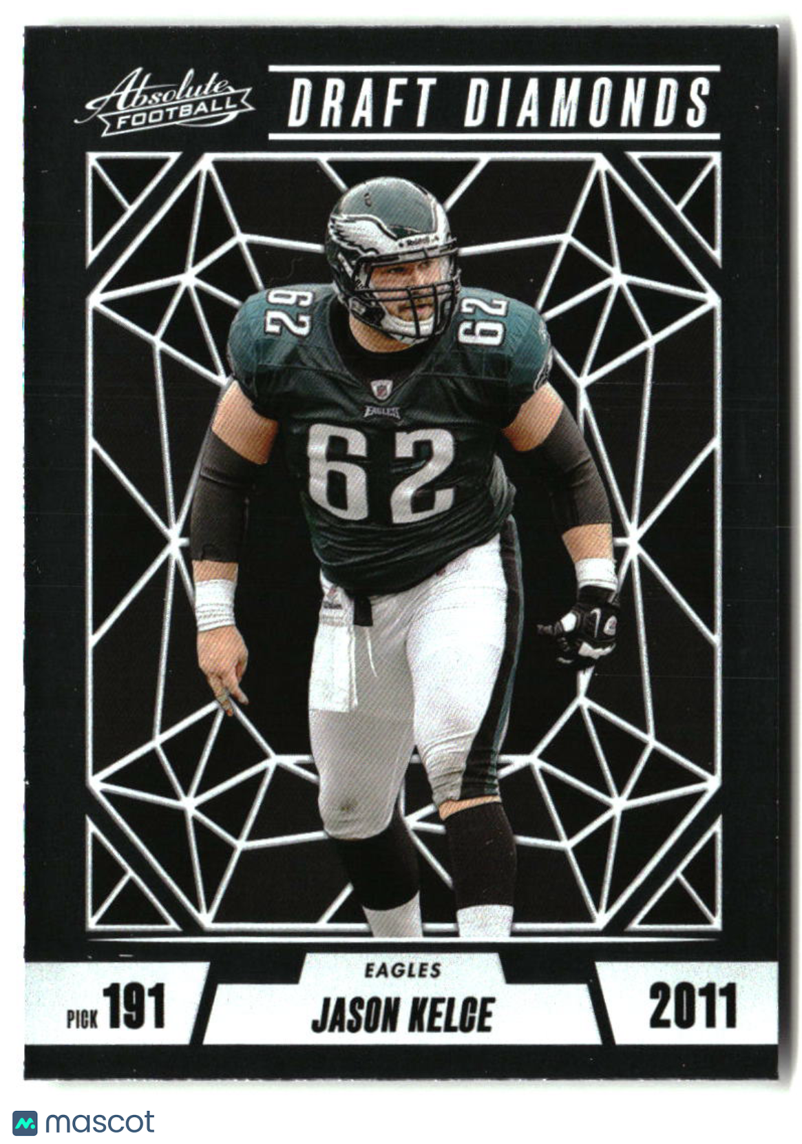 Jason Kelce 2024 Panini Absolute Draft Diamonds #DD-JKE
