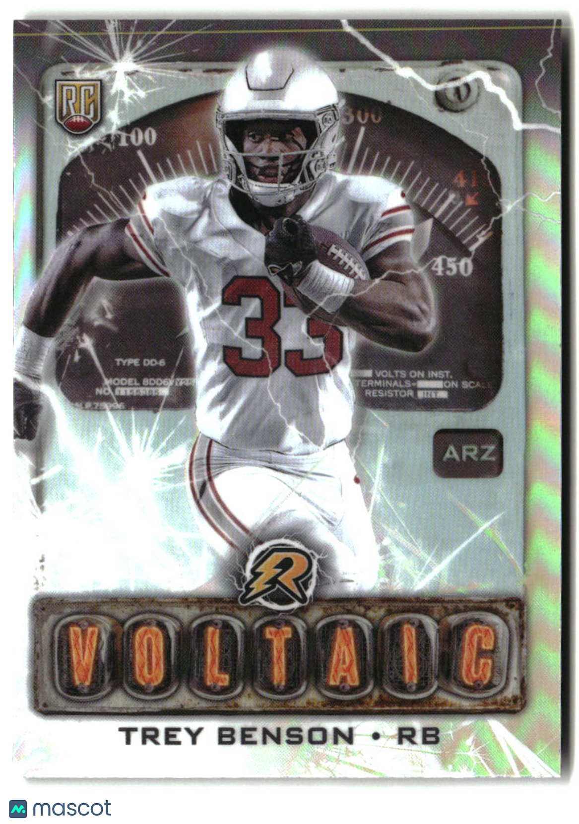 Trey Benson 2024 Topps Resurgence Voltaic Refractor #V-17