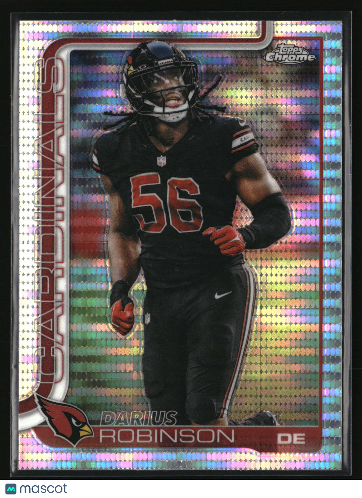 Darius Robinson 2025 Topps Chrome Pulsar Refractor #9