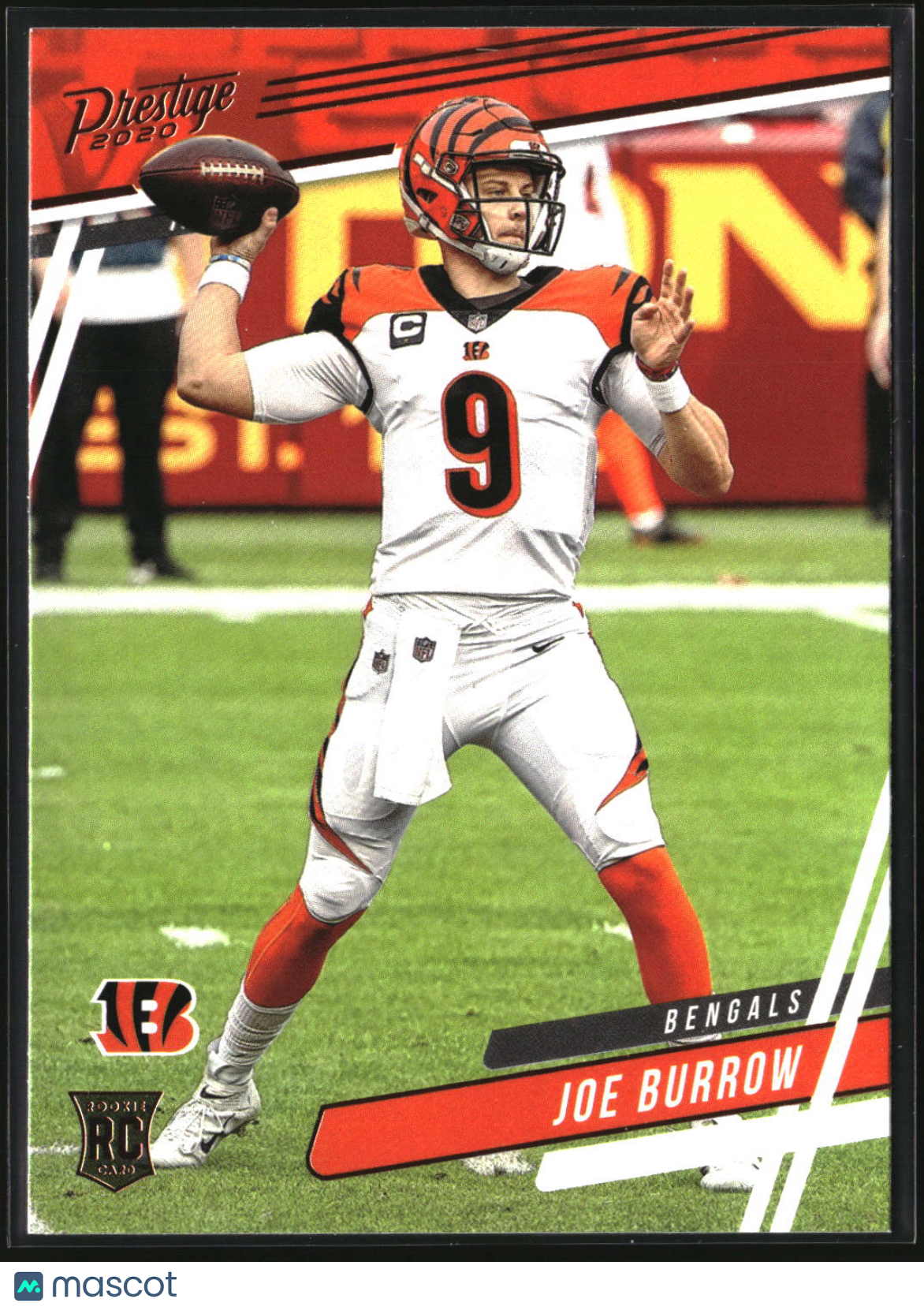 Joe Burrow 2020 Panini Chronicles Prestige Rookies Update #301